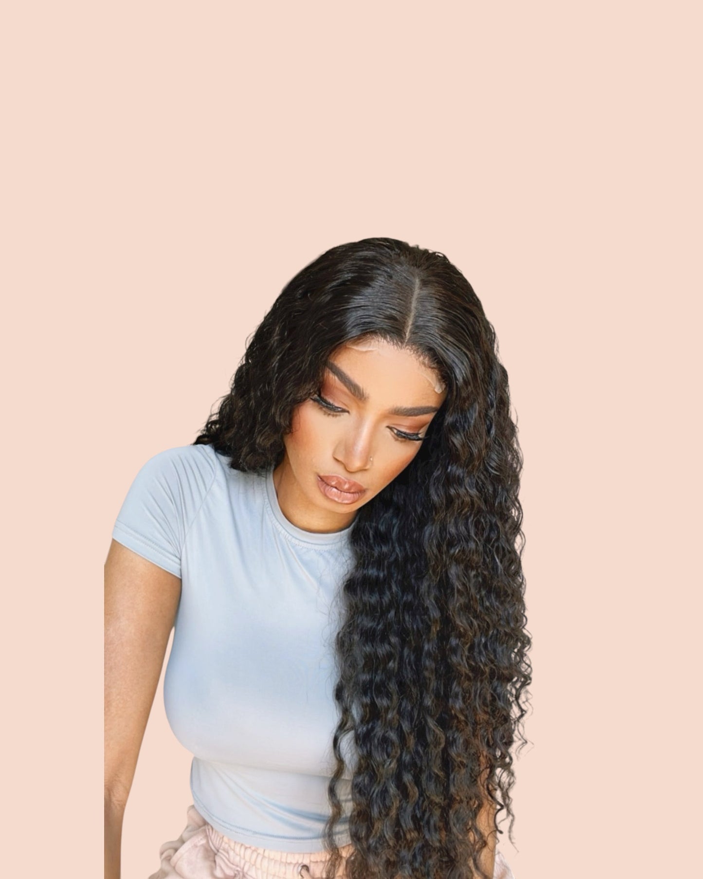 HD 13x4 Lace Frontal Italian Curls Wig