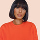 Straight Fringe Wig