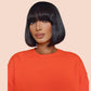 Straight Fringe Wig